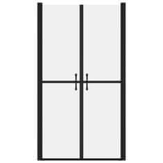 Vidaxl Sprchové dvere mliečne ESG (78-81)x190 cm