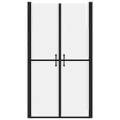 Vidaxl Sprchové dvere mliečne ESG (83-86)x190 cm