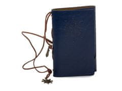 Alum online Cestovný zápisník retro vintage - modrý