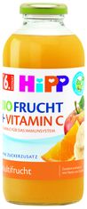 HiPP BIO Zmes ovocia + vitamín C 6 x 500 ml, od 6. mesiaca