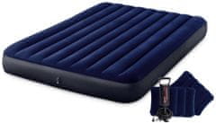 Intex Nafukovacia posteľ Standard Queen s ručnou pumpou