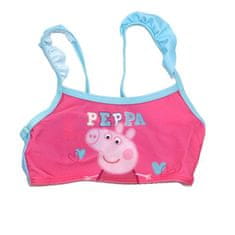 Eplusm Dievčenské dvojdielne plavky Peppa Pig 92–98 / 2–3 roky Viacfarebná