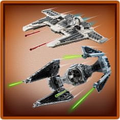 LEGO Star Wars 75348 Mandaloranská stíhačka triedy Fang proti TIE Interceptoru
