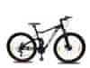 Olpran Horský bicykel Monster 29" full čierna/oranžová