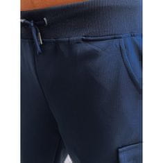 Dstreet Pánske bojové teplákové šortky FIGTA tmavo modré sx2224 XXL