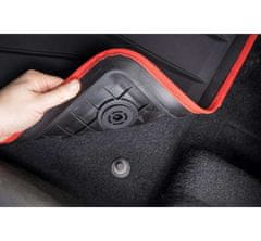 E&N Autoparts E&N Autoparts Eko koberce do auta pre Audi A3 8V 2012- EKO koberce Nubuk červený + biela nitka, AP1101-5x,