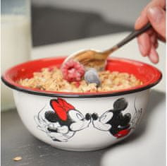 Disney Mickey miska 600 ml Bozk skica smaltovaný vzhľad