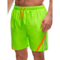 Edoti Pánske plavecké šortky W460 zelené MDN122106 M