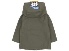 Disney Khaki pláštenka s kapucňou Káčer Donald DISNEY 0-3 m 62 cm