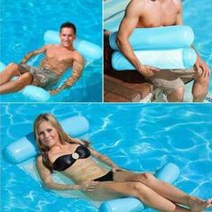 VIVVA® Nafukovací bazénový plávajúci hamak do vody | WATERZEN