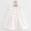 Dojčenské mušelínové šaty Elizabeth 56 (0-3m) Biela