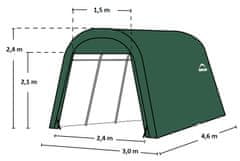 ShelterLogic plachtová garáž 3,0 x 4,6 m - 62589EU