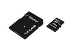 GoodRam SDHC 64GB MICRO CARD class 10 UHS I + adaptér