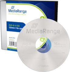 MediaRange DVD-R 4,7GB 16x, Slimcasa 5ks