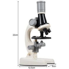 Kruzzel Mikroskop pre deti 1200x Kruzzel 19761