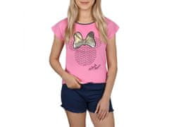 Disney DISNEY Minnie Mouse Dievčenské pyžamo so šortkami OEKO-TEX 10 let 140 cm