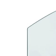 Vidaxl Krbová sklenená doska 100x60 cm