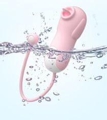 Vibrabate Silikónový masážny prístroj na lízanie klitorisu