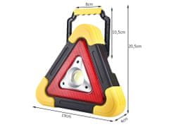 Verk  24175 Výstražný trojuholník - svietidlo, USB, 6609