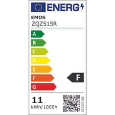 EMOS LED žiarovka GoSmart A60 / E27 / 11 W (75 W) / 1 050 lm / RGB / stmievateľná / Zigbee