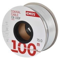 EMOS Koaxiálny kábel CB100F, 100m