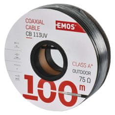 EMOS Koaxiálny kábel CB113UV, 100m