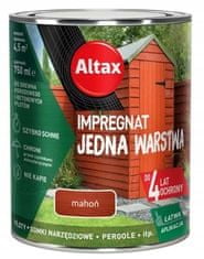 Altax Jednovrstvová impregnácia na drevo a betón mahagón 0,75 l
