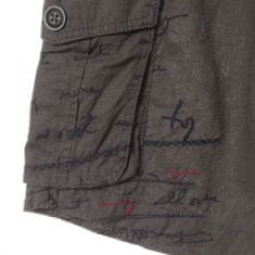 Desigual  Pánske šortky NIAPALOS Čierna 30 Krátke Nohavice