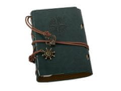Verk  Cestovné denník s kompasom Vintage zelený