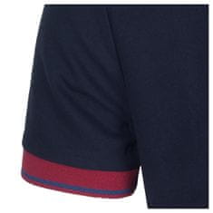 FAN SHOP SLOVAKIA Polo Tričko FC Barcelona, vyšitý znak, poly-bavlna, modrá | L