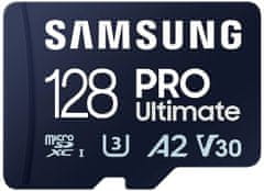 PRO Ultimate UHS-I U3 (Class 10) SDXC 128GB + SD adaptér (MB-MY128SA/WW)
