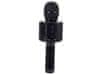  01377 Karaoke Bluetooth mikrofón, 1800mAh čierna