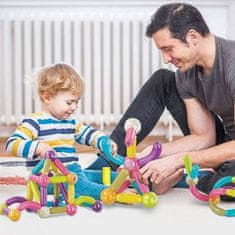 JOJOY® Magnetická stavebnica pre deti (sada 42 kusov) | SUPERBLOCK