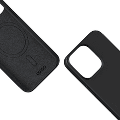 EPICO Mag+ silikonový kryt pre iPhone 15 Pro s podporou MagSafe 81310101300001 - čierny