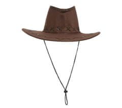 Guirca Dámsky kovbojský klobúk hnedý
