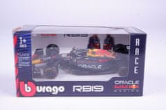 BBurago Kovový model Red Bull RB19 - Max Verstappen (2023), Majster sveta, 1:43 Bburago
