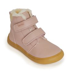 Detská zimná barefoot vychádzková obuv Deny ružová (Veľkosť 30)
