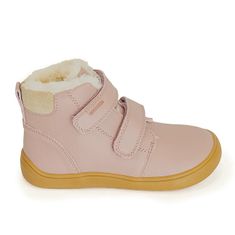Detská zimná barefoot vychádzková obuv Deny ružová (Veľkosť 30)