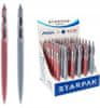 Automatické školské modré guľôčkové pero StarPak