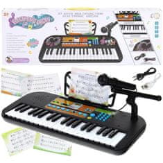 Nobo Kids Klávesnica Organ Klavír s mikrofónom pre deti
