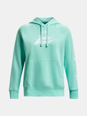 Under Armour Mikina UA Rival Fleece Graphic Hdy-BLU S