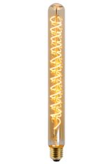 LUCIDE T32 - Vláknová žiarovka - Ø 3,2 cm - LED Rozm. - E27 - 1x5W 2200K - Jantárová