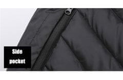 CoolCeny Elegantná výhrevná vesta s USB - UNISEX - Velikost XXL
