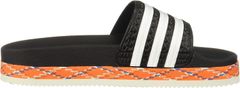 Adidas Adilette New Bold Slides pre ženy, 36 2/3 EU, US5.5, Šlapky, Sandále, Papuče, Black/White, Čierna, AQ1124