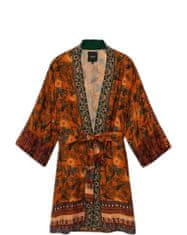 Desigual  Dámske kimono SABANA Hnedá/Oranžová S Košeľa