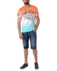 Camp David  Panské Krátke Nohavice - Jeans Tmavá modrá 33