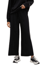 Desigual  Dámske nohavice LIMA čierne Čierna XL Dlhé nohavice