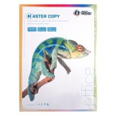 Hit office Papier kopírovací colour Master A4, 80g svetlá dúha mix 5 farieb - 100 hárkov 