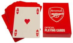 FAN SHOP SLOVAKIA Hracie karty Arsenal FC, červené