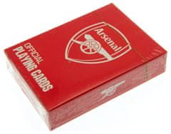 FAN SHOP SLOVAKIA Hracie karty Arsenal FC, červené